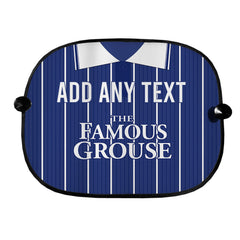 St Johnstone 1997 Home Shirt - Personalised Retro Football Car Sun Shade - Set of 2