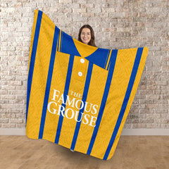 St Johnstone Retro 1994 Away - Personalised Retro Fleece Blanket 150cm X 150cm