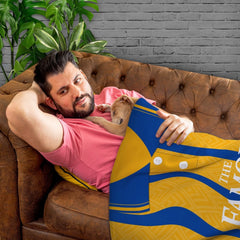 St Johnstone Retro 1994 Away - Personalised Retro Fleece Blanket 150cm X 150cm