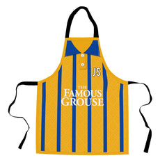 St Johnstone Retro 1994 Away Shirt Apron - Personalised Retro Football Adults Apron