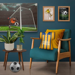 St Johnstone Retro 1994 Away Shirt - Personalised Retro Shirt Cushion