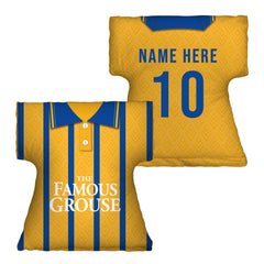 St Johnstone Retro 1994 Away Shirt - Personalised Retro Shirt Cushion