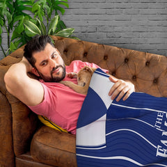 St Johnstone Retro 1997 Home - Personalised Retro Fleece Blanket 150cm X 150cm