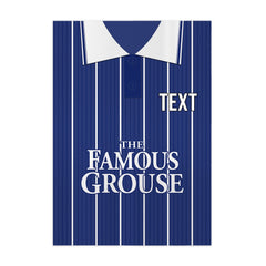 St Johnstone Retro 1997 Home Shirt - A4 Personalised Metal Sign Plaque - Frame Options Available