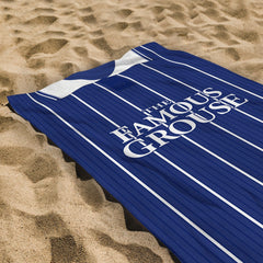 St Johnstone Retro 1997 Home Shirt - Personalised Lightweight, Microfibre Retro Beach Towel - 150cm x 75cm