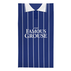 St Johnstone Retro 1997 Home Shirt - Personalised Lightweight, Microfibre Retro Beach Towel - 150cm x 75cm