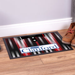 St Mirren 1994 Away Shirt - Personalised Retro Door Mat - 60cm x 40cm