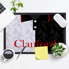 St Mirren 1994 Home Shirt - Personalised Retro Door Mat - 60cm x 40cm