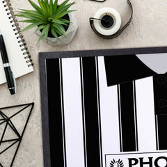 St Mirren 1995 Home Shirt - Personalised Retro Door Mat - 60cm x 40cm