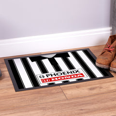 St Mirren 1995 Home Shirt - Personalised Retro Door Mat - 60cm x 40cm