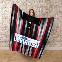 St Mirren Retro 1994 Away - Personalised Retro Fleece Blanket 150cm X 150cm