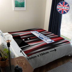 St Mirren Retro 1994 Away - Personalised Retro Fleece Blanket 150cm X 150cm