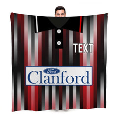 St Mirren Retro 1994 Away - Personalised Retro Fleece Blanket 150cm X 150cm