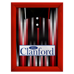 St Mirren Retro 1994 Away Shirt - A4 Personalised Metal Sign Plaque - Frame Options Available