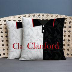 St Mirren Retro 1994 Home Shirt - 45cm or 61cm Retro Cushion