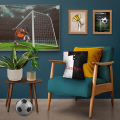 St Mirren Retro 1994 Home Shirt - Personalised Retro Shirt Cushion