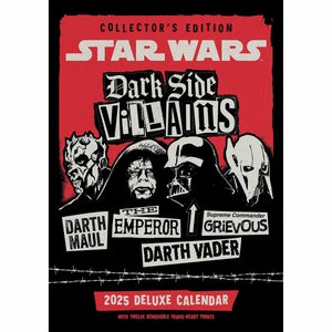 Star Wars Dark Side Deluxe Calendar 2025