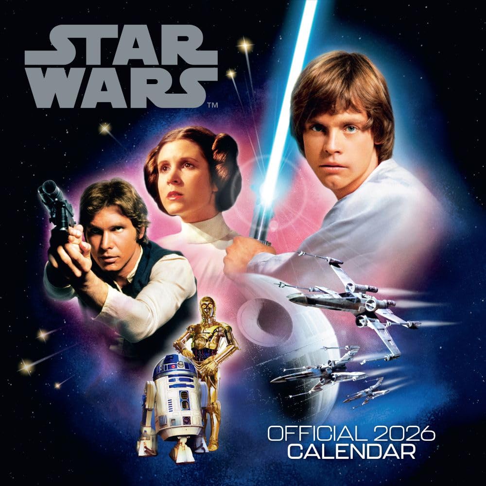 Star Wars Square Calendar 2026