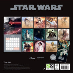 Star Wars Square Calendar 2026