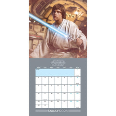 Star Wars Square Calendar 2026