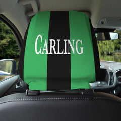 Stoke 1994 Away - Retro Football Shirt - Pack of 2 - Car Seat Headrest Covers