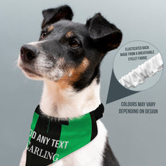 Stoke 1994 Away Shirt - Personalised Pet Bandana - 4 Sizes