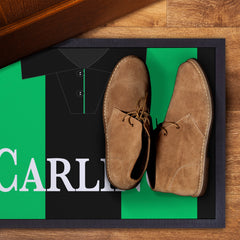 Stoke - 1994 Away Shirt - Personalised Retro Door Mat - 60cm x 40cm