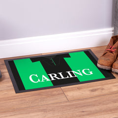 Stoke - 1994 Away Shirt - Personalised Retro Door Mat - 60cm x 40cm