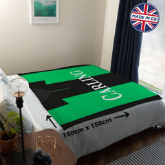 Stoke - 1994 Away Shirt - Personalised Retro Fleece Blanket