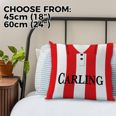 Stoke - 1994 Home Shirt - 45cm or 61cm Retro Cushion