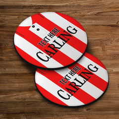 Stoke 1994 Home Shirt - Personalised Drink Coaster - Square Or Circle