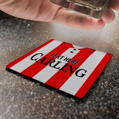 Stoke 1994 Home Shirt - Personalised Drink Coaster - Square Or Circle