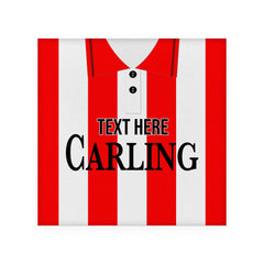 Stoke 1994 Home Shirt - Personalised Drink Coaster - Square Or Circle