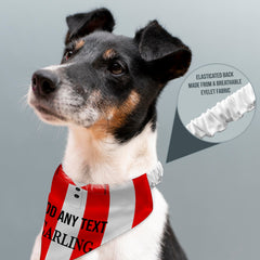 Stoke 1994 Home Shirt - Personalised Pet Bandana - 4 Sizes