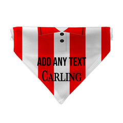 Stoke 1994 Home Shirt - Personalised Pet Bandana - 4 Sizes
