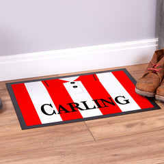 Stoke - 1994 Home Shirt - Personalised Retro Door Mat - 60cm x 40cm