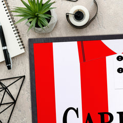 Stoke - 1994 Home Shirt - Personalised Retro Door Mat - 60cm x 40cm
