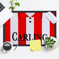 Stoke - 1994 Home Shirt - Personalised Retro Door Mat - 60cm x 40cm