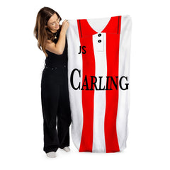 Stoke - 1994 Home Shirt - Personalised Retro Lightweight, Microfibre Beach Towel - 150cm x 75cm