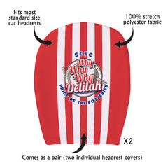 Stoke Delilah_- Football Legends - Headrest Cover