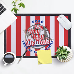 Stoke Delilah  - Football Legends - Door Mat -60cm X 40cm