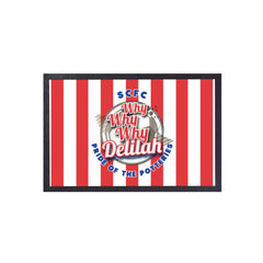 Stoke Delilah  - Football Legends - Door Mat -60cm X 40cm