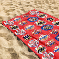 Stoke - Football Legends - Microfibre Beach Towel - 150cm x 75cm