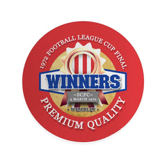 Stoke League Cup_- Football Coaster - Square Or Circle