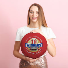 Stoke League Cup_- Football Legends - Circle Cushion 14inch