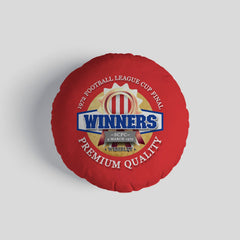 Stoke League Cup_- Football Legends - Circle Cushion 14inch