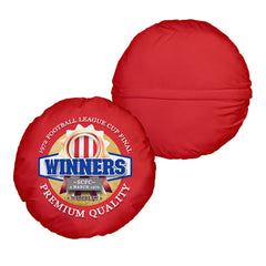 Stoke League Cup_- Football Legends - Circle Cushion 14inch