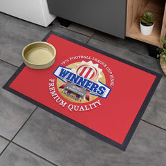 Stoke League Cup_ - Football Legends - Door Mat -60cm X 40cm
