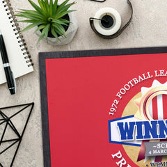 Stoke League Cup_ - Football Legends - Door Mat -60cm X 40cm