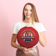 Stoke Matthews - Football Legends - Circle Cushion 14inch